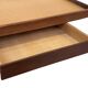 Vintage 1950s teak sofa bed with drawers.