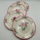 Assiettes en faience de Gien