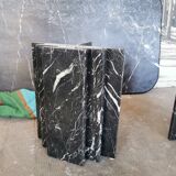 Black marble coffee table