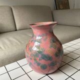 Pink spotted vase