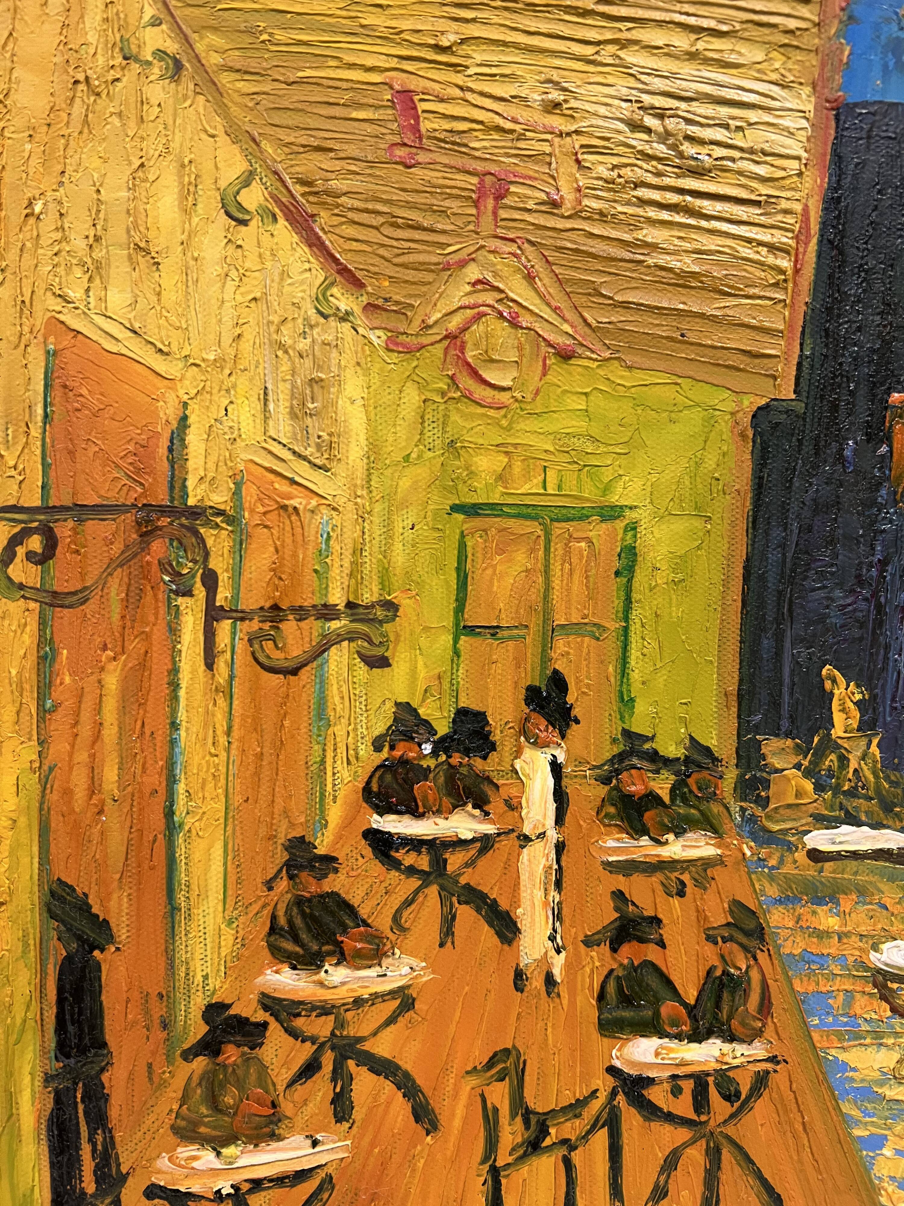 Reproduction painting van Gogh, Café terrace Arles