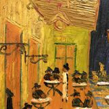 Reproduction painting van Gogh, Café terrace Arles