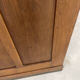 Oak and veneer counter or desk