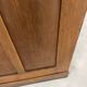 Oak and veneer counter or desk
