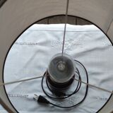 Wooden table lamp