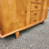 Light oak vintage sideboard