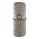 Vase op art en porcelaine royal bavaria kpm années 70