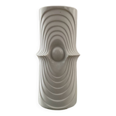 Vase op art en porcelaine royal bavaria kpm années 70