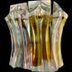 Venini wall lamp in iridescent glass, Italy 1970