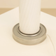 Italian lamp with its head in opaque glass & caramel 70's