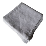 Damassed tablecloth with cotton monogram