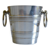 Vintage silver metal ice bucket