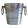 Vintage silver metal ice bucket