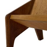 Vintage Bin Standing Magazine Rack Record Holder