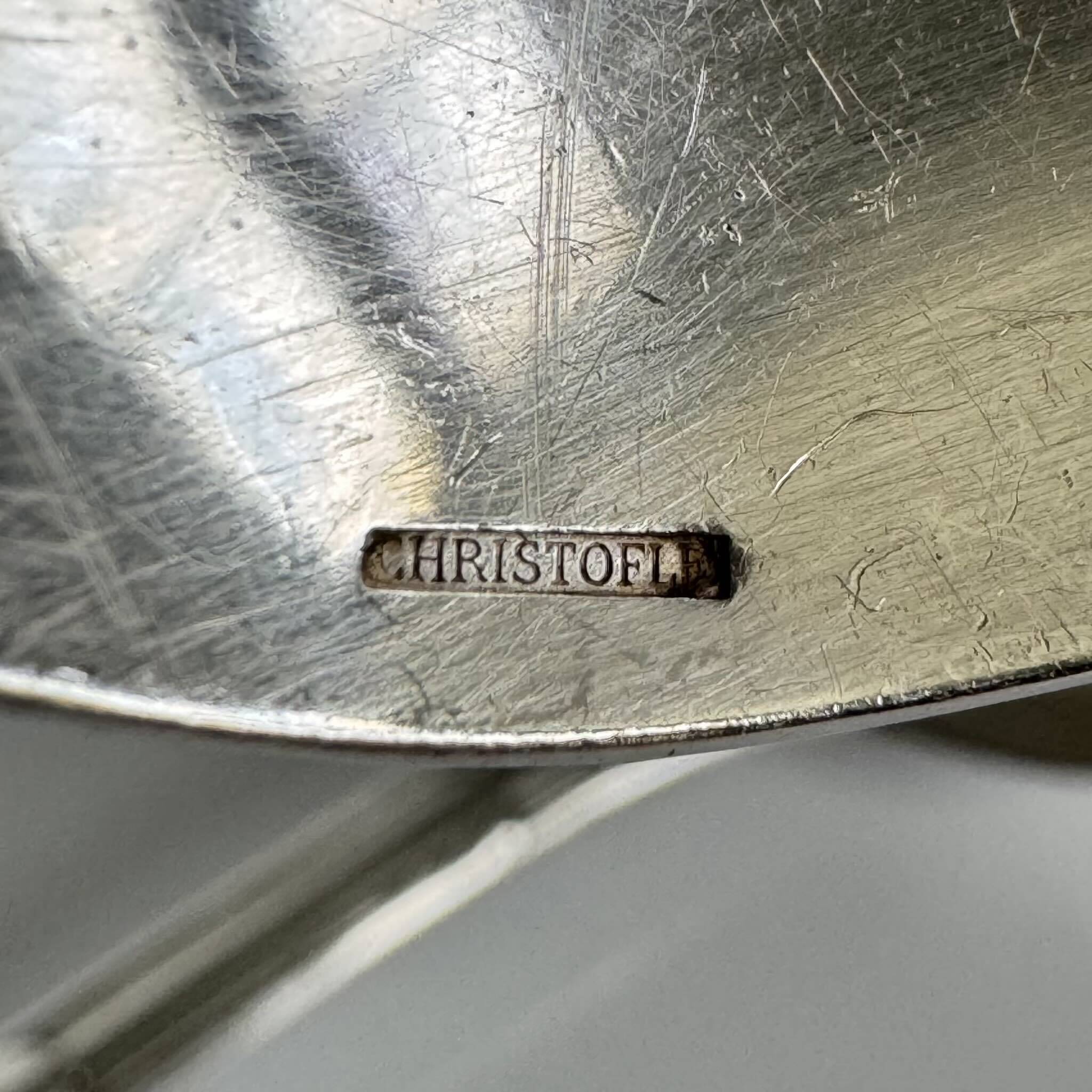 Christofle Chrysanthemum | Set of 6 Spoons | Art Nouveau