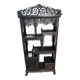Étagère de présentation chinoise ancienne richement sculptée – XIXe