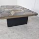 Vintage brutalist coffee table, 1970s