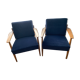 Pair of Scandinavian armchairs