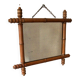 Miroir bois effet bambou