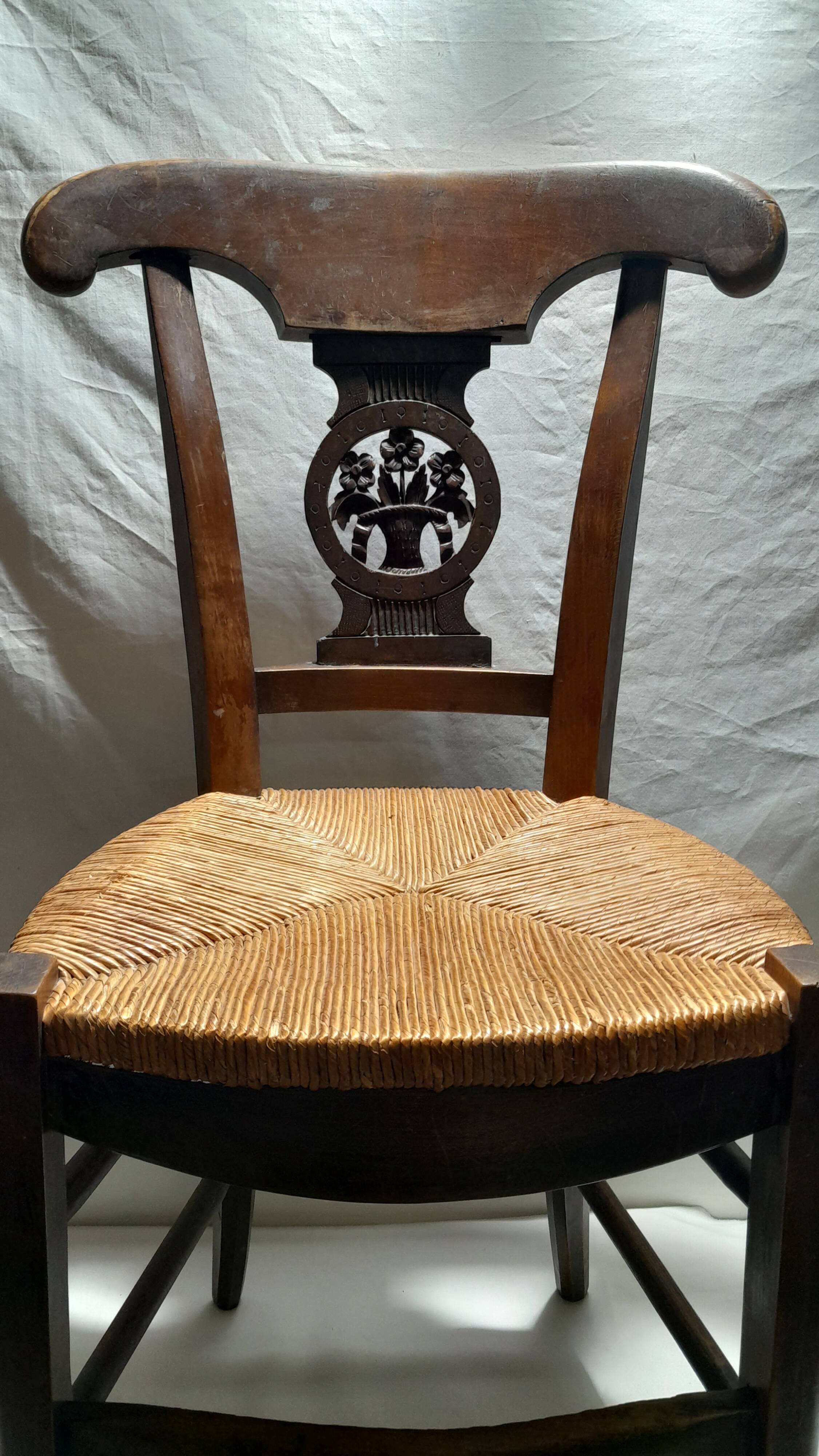 Chaise style directoire