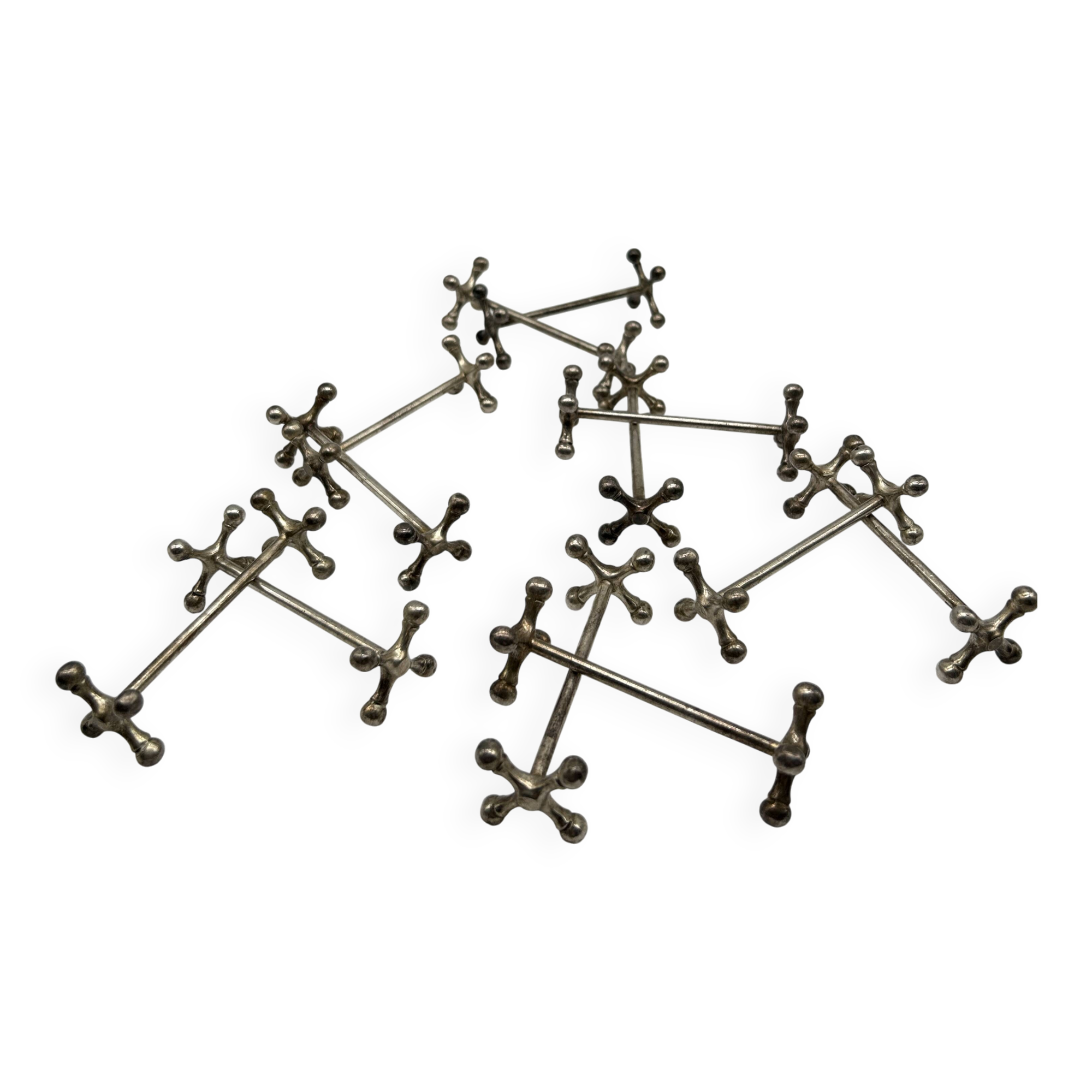 12 wiskemann cross-shaped knife rests