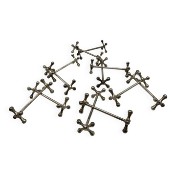 12 wiskemann cross-shaped knife rests