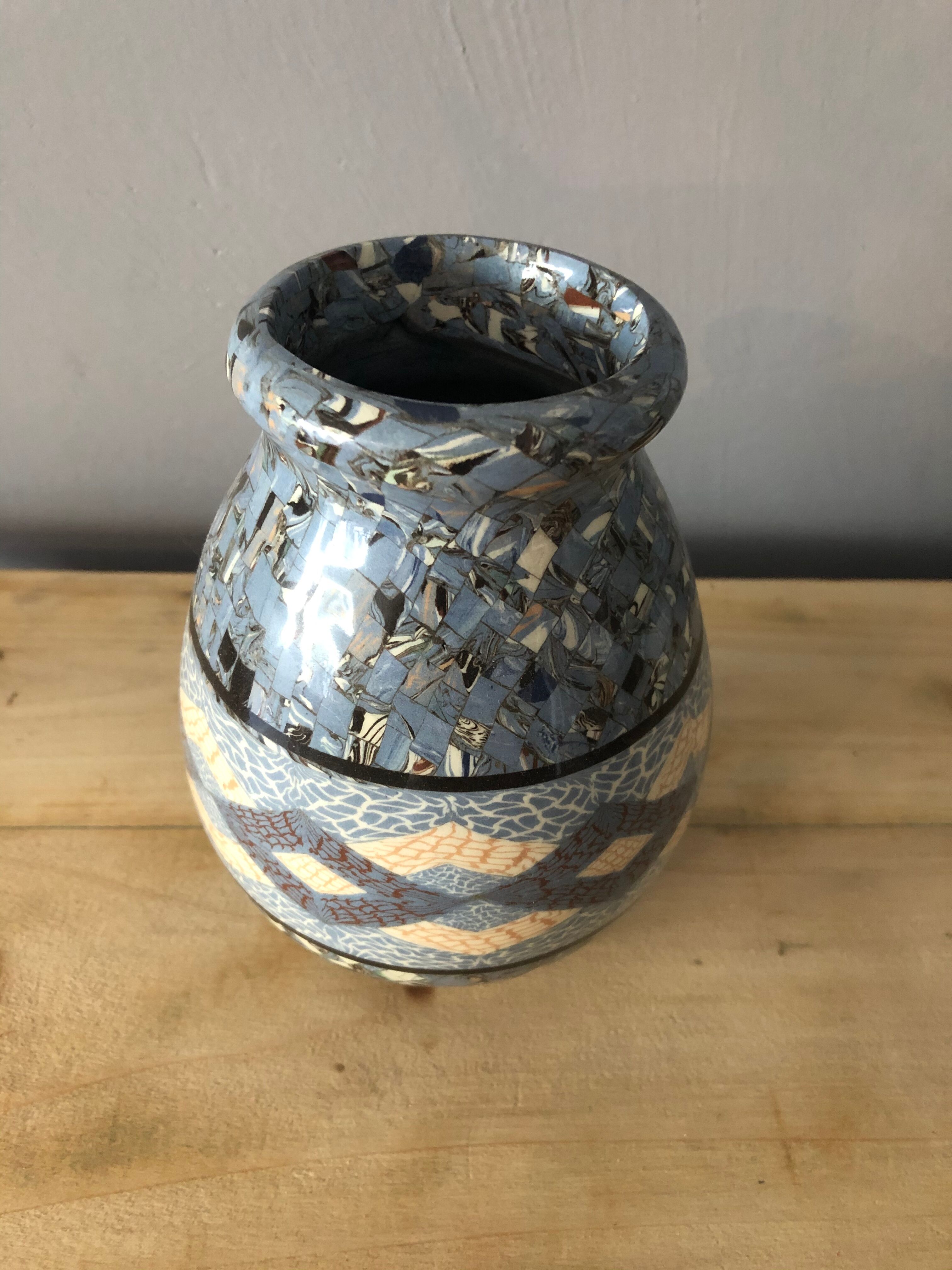 Ceramic vase, Jean Gerbino, Vallauris