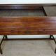 Very rare Napoleon III period system desk in solid oak circa 1850 stamped Stolzenberg