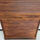 Solid oak curtain cabinet, circa 1930