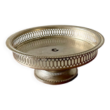 Silver-plated fruit bowl