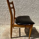 Set of 4 Scandinavian style teak chairs