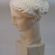 Female bust in plaster – antique style sculpture – classic head 50 cm