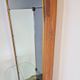 Vintage Floor Mirror with Console Table from Cristal Art, Italy, 1960s