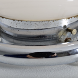 Set de 2 lampes de bureau en verre de Murano de Mazzega 1970