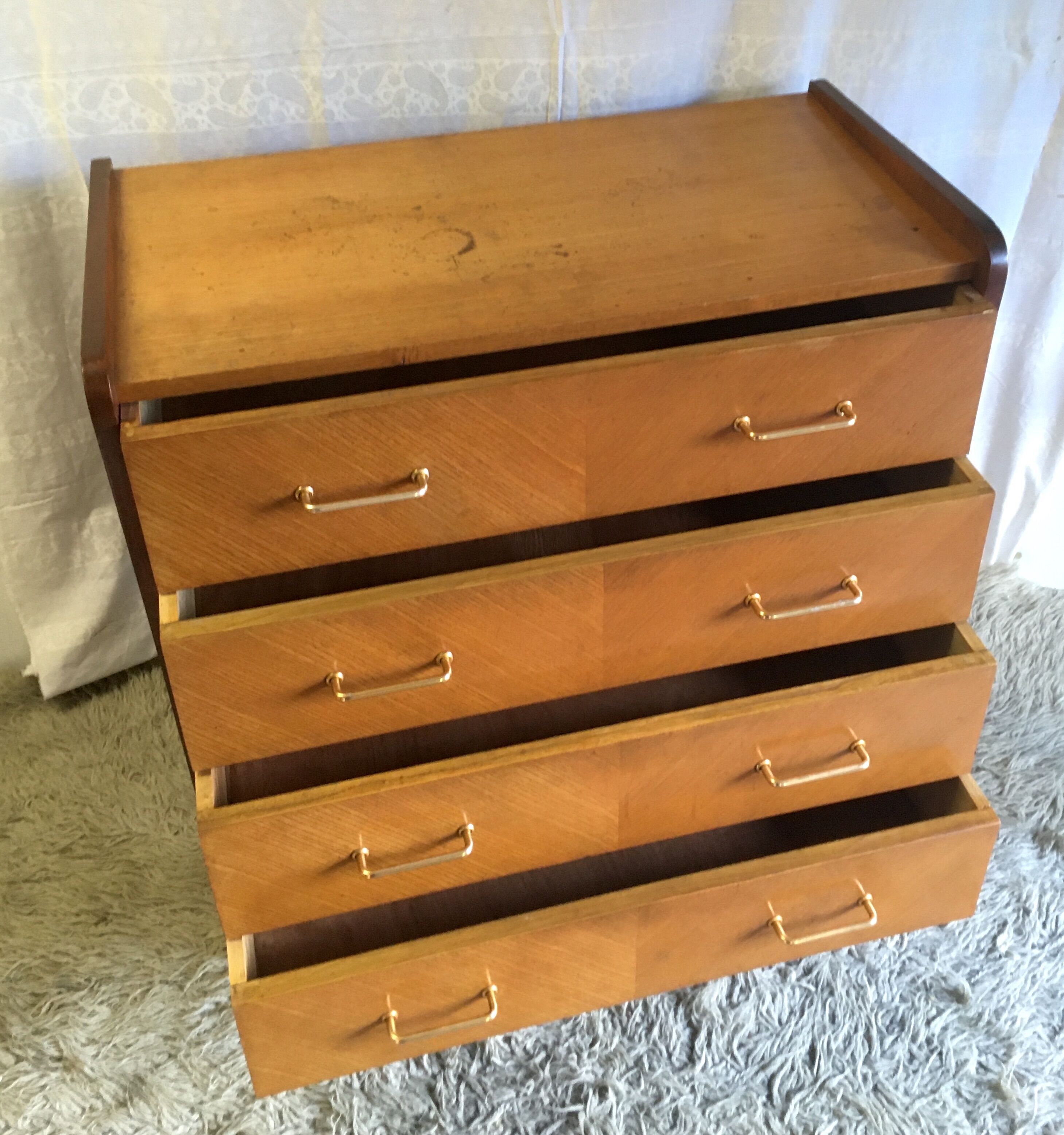 Chest of drawers 4 drawers - 50s