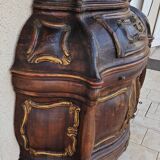Rounded buffet in venetian baroque style