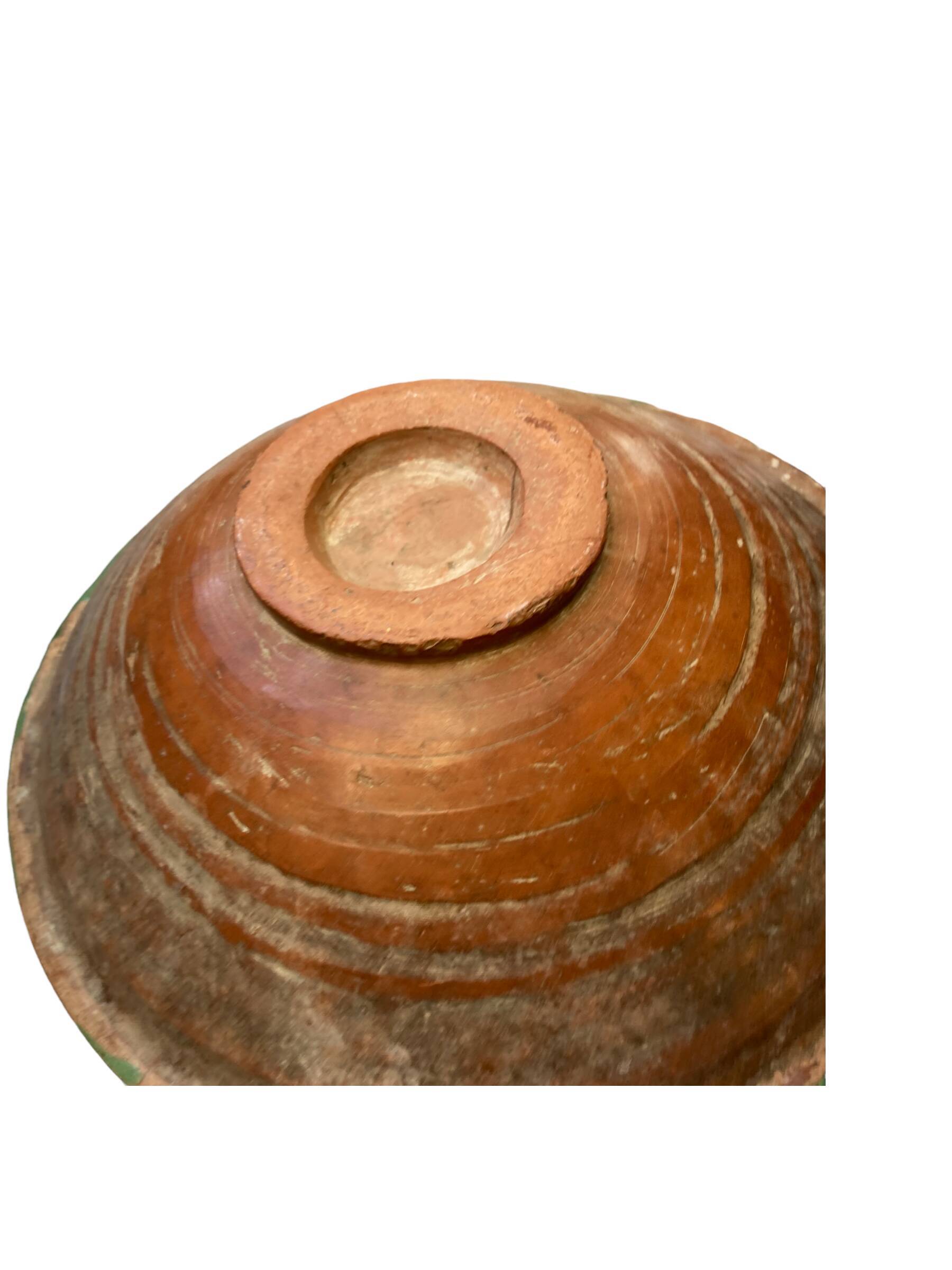 Dish hollow afghan regional enamelled