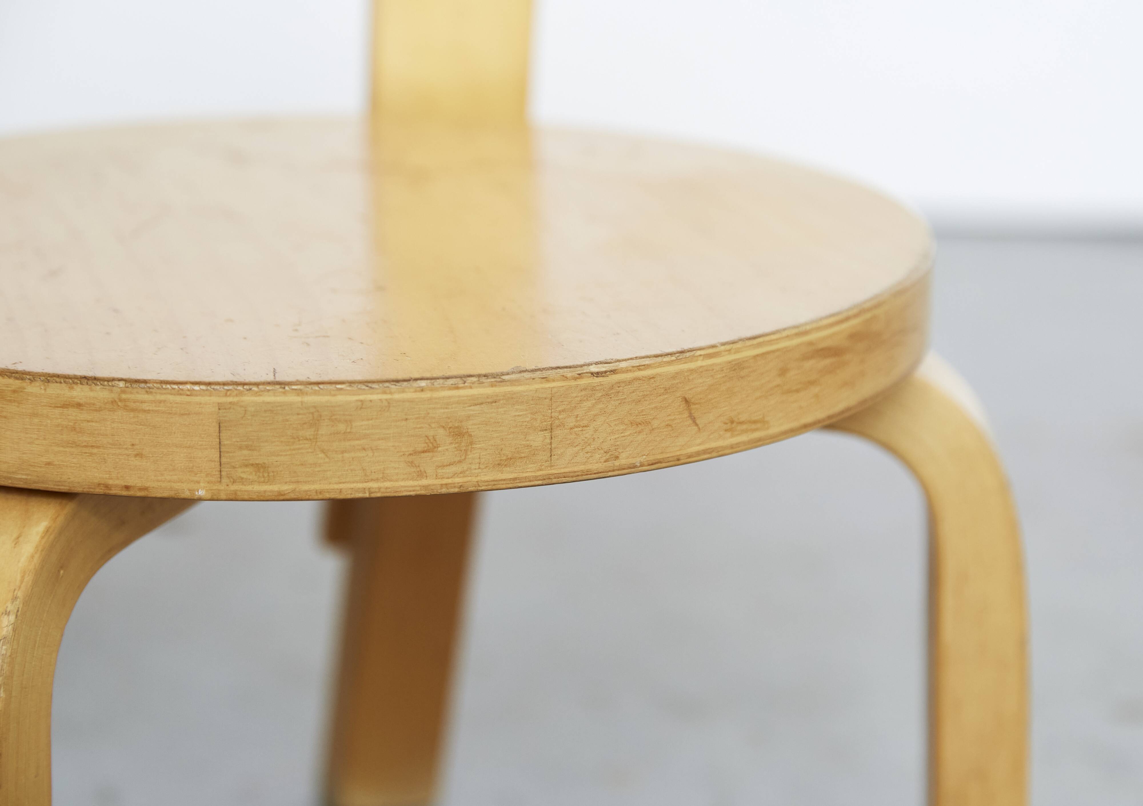 Paire de chaises d'enfant Alvar Aalto N65 pour Artek