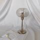 Sciolari style brass and glass lamp, 1970