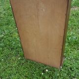 Natural wood showcase