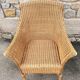 Wicker and rattan armchair – the splendour of vintage, 60s - 80s