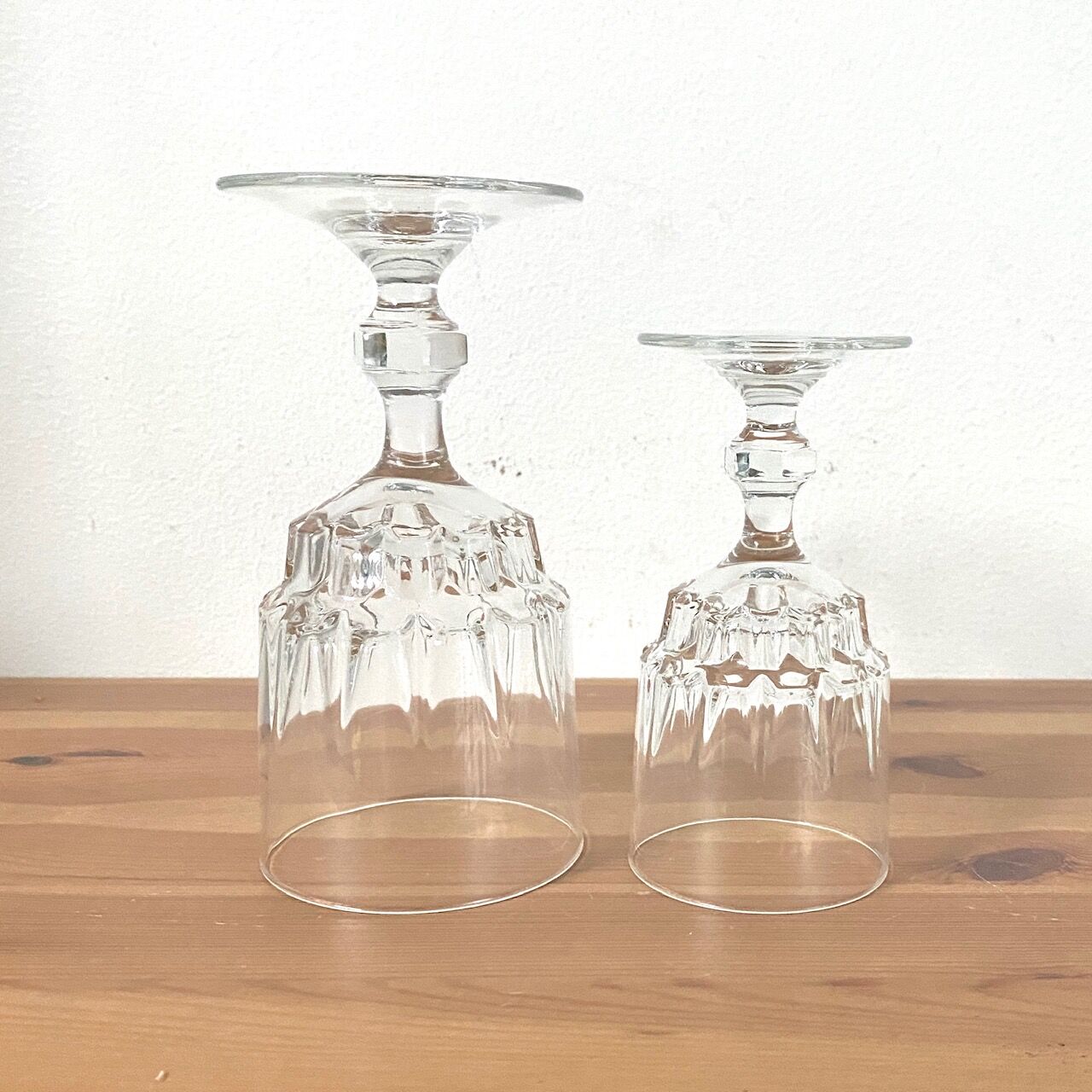 12 verres à vin - verres à eau luminarc lance vintage 100% recup