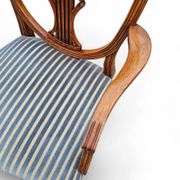 6 x English mahogany Hepplewhite chairs / 1920s