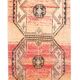 Tapis de couloir en laine fait main, couleur orange pêche, 3 x 10, 81 x 293 cm