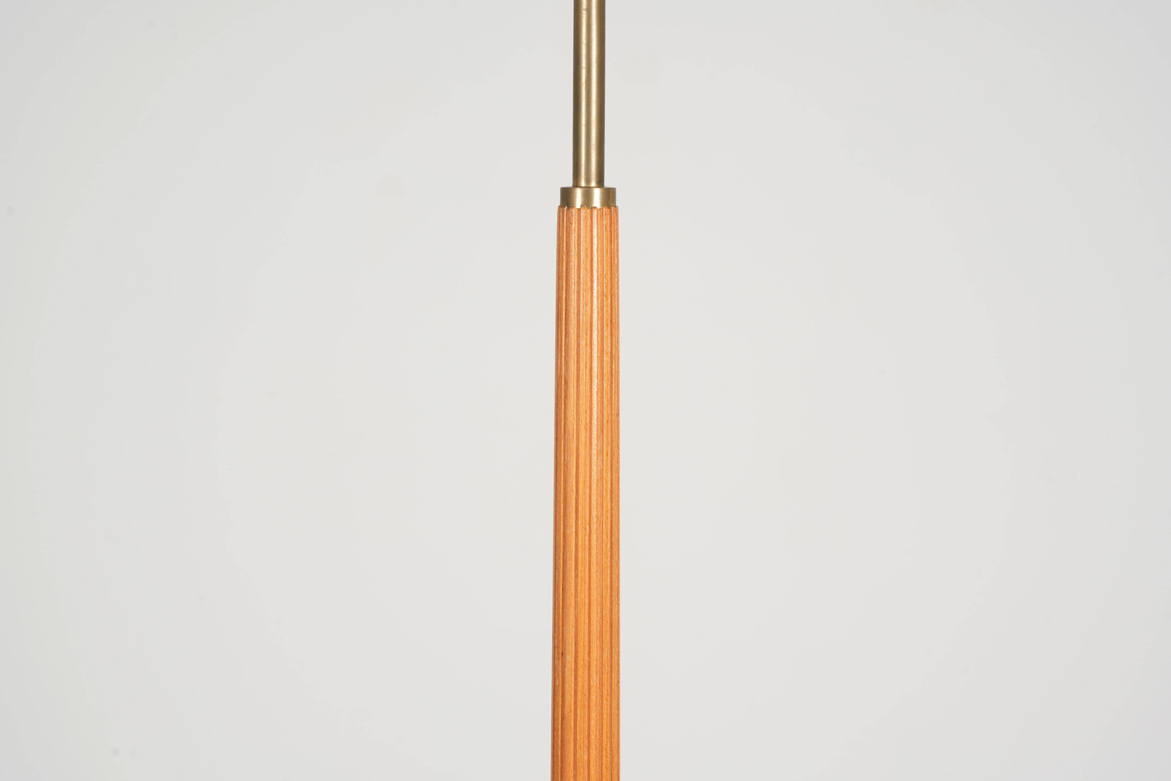 Pair of floor lamps by Hans Bergström for Ateljé Lyktan circa 1950