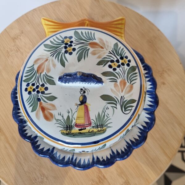 Beurrier Henriot Quimper Bretagne 1950/60