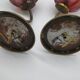 Pair of wall sconces in the shape of bells