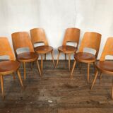 Series of 6 Baumann Mondor chairs