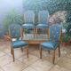 Lot de chaises années 50