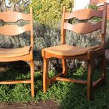 Set of 2 Guillerme and Chambon chairs